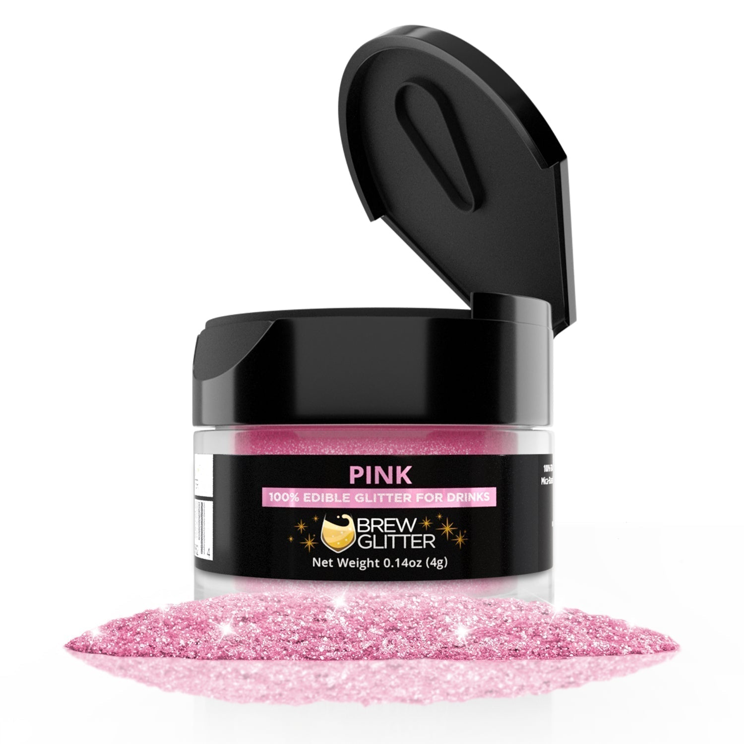 Pink Brew Glitter | Food Grade Beverage Glitter-Brew Glitter®