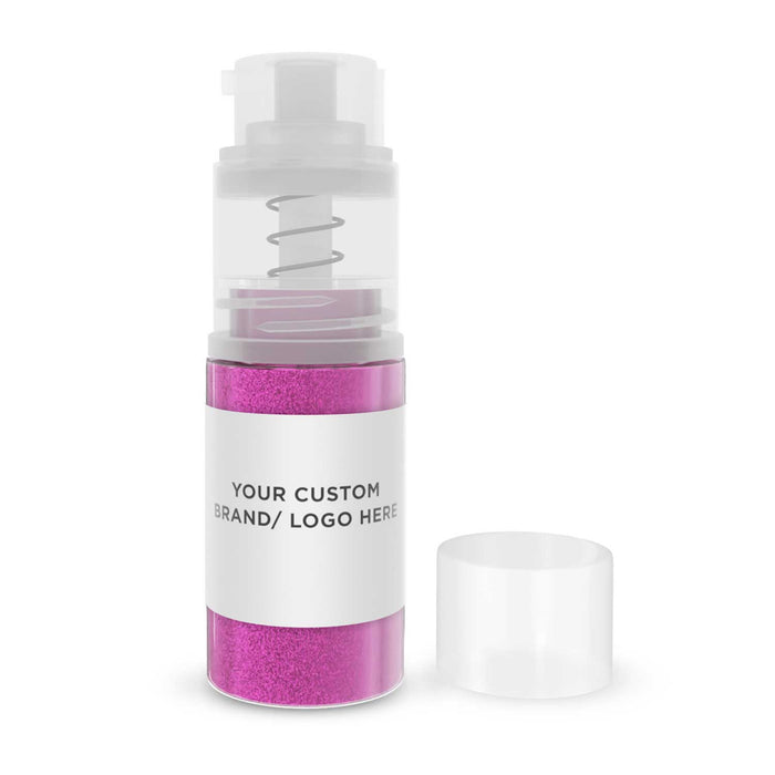 Pink Brew Glitter Mini Spray Pump by the Case | Private Label-Brew Glitter®