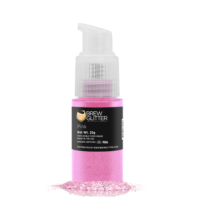 Pink Brew Glitter Spray Pump by the Case-Brew Glitter®