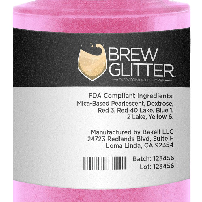 Pink Brew Glitter Spray Pump by the Case | Private Label-Brew Glitter®