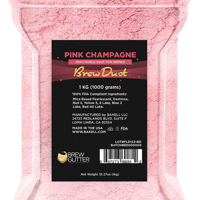 Pink Champagne Brew Dust by the Case-Brew Glitter®