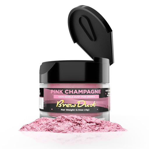 Pink Champagne Brew Dust by the Case | Private Label-Brew Glitter®