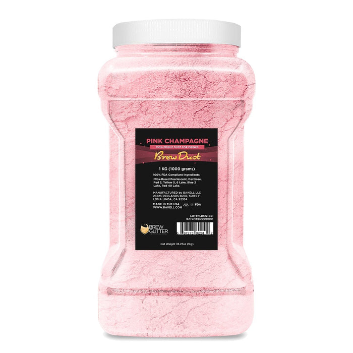 Pink Champagne Edible Brew Dust | Bulk Sizes-Brew Glitter®