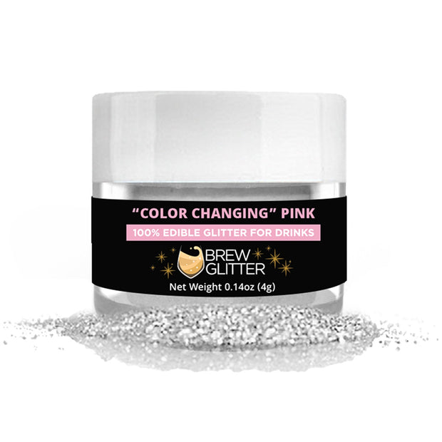 Pink Color Changing Brew Glitter | Liquor & Spirits Glitter-Brew Glitter®