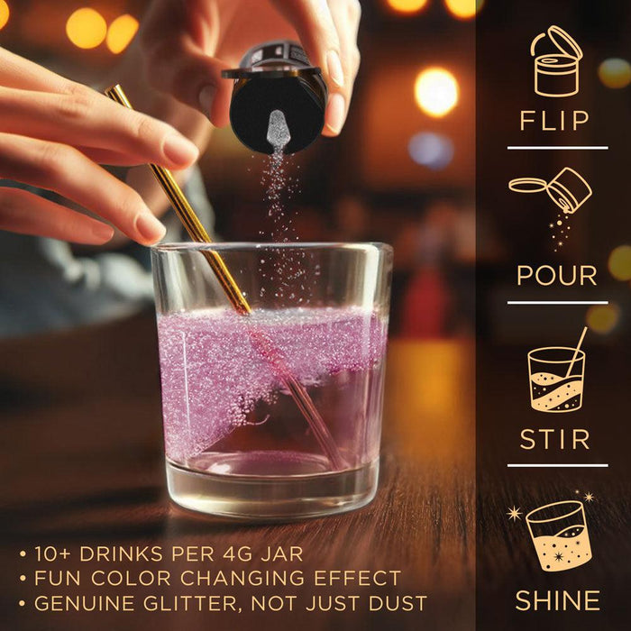 Pink Color Changing Brew Glitter Mini Spray Pump-Brew Glitter®