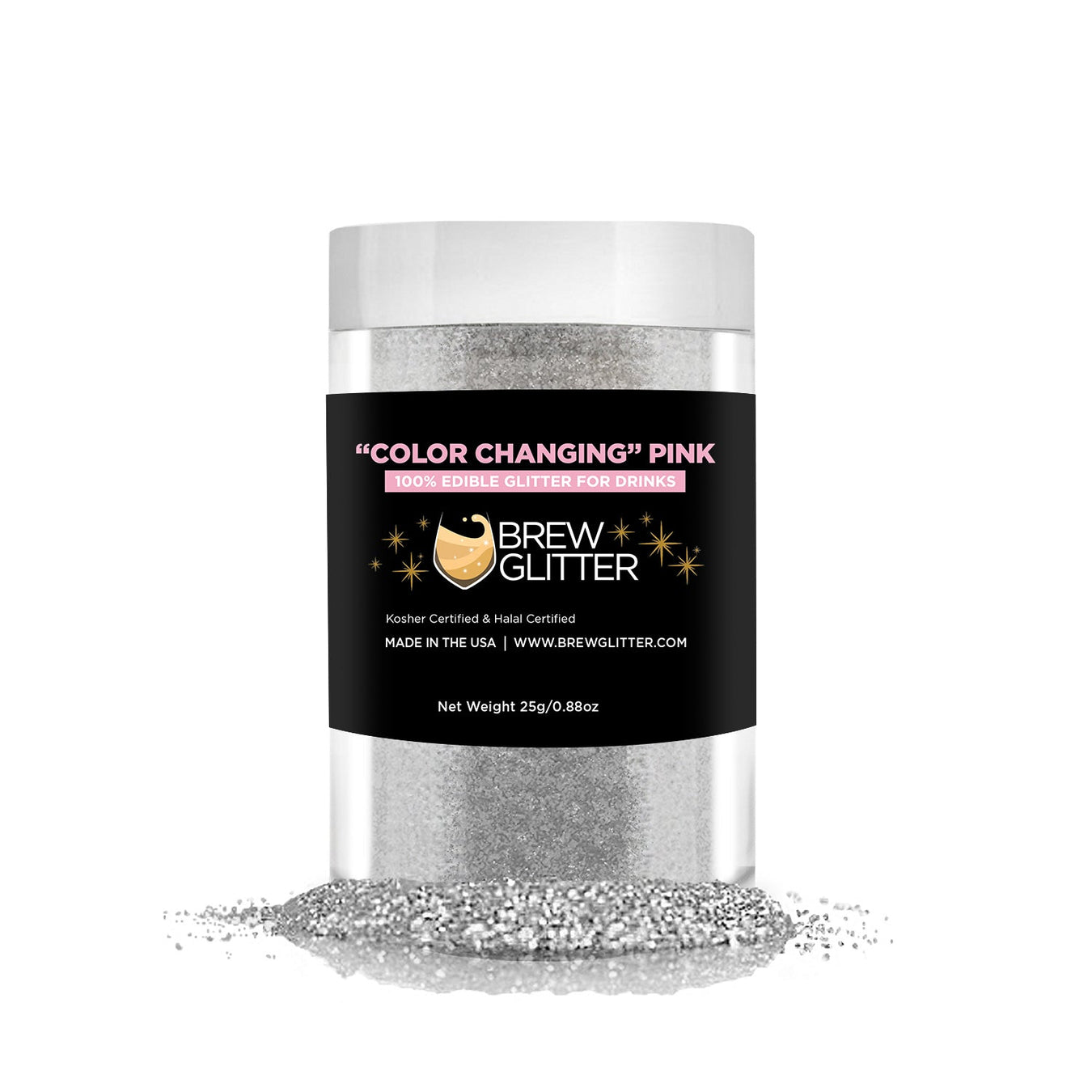 Buy Color Changing Edible Beverage Glitter in Bulk