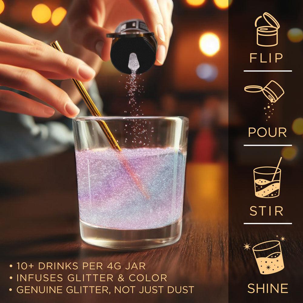 Pink Iridescent Brew Glitter | 45g Shaker-Brew Glitter®