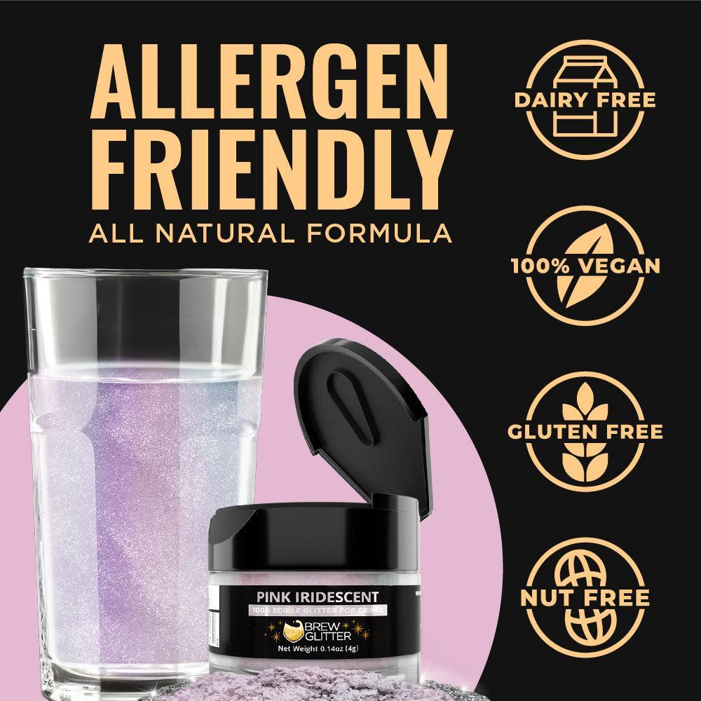 Pink Iridescent Brew Glitter | Bulk Sizes-Brew Glitter®