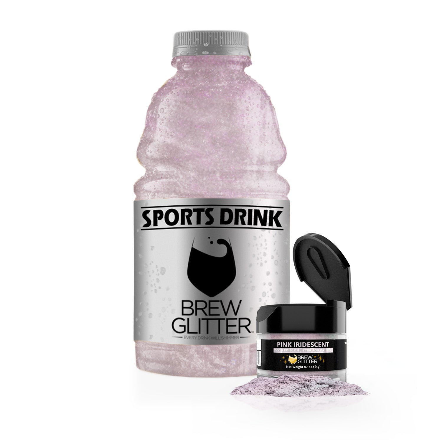 Buy Pink Color Changing Brew Glitter, Edible Glitter for Sports Drinks &  Energy Drinks, $$9.89 USD