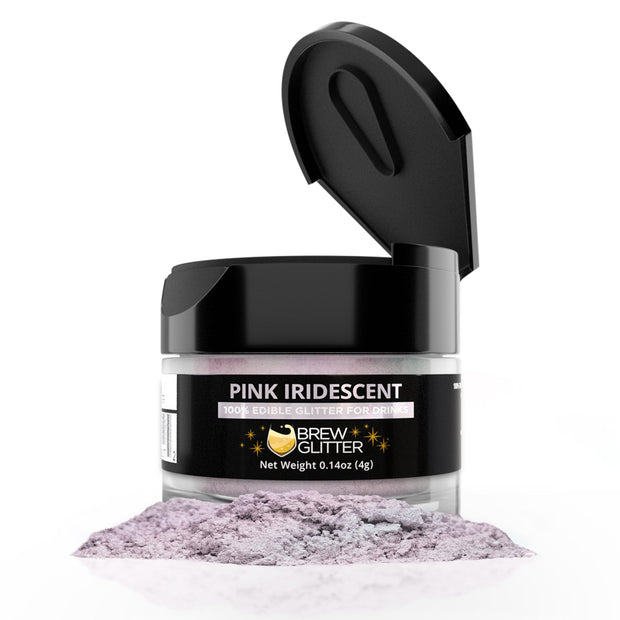 Pink Iridescent Brew Glitter | Food Grade Beverage Glitter-Brew Glitter®