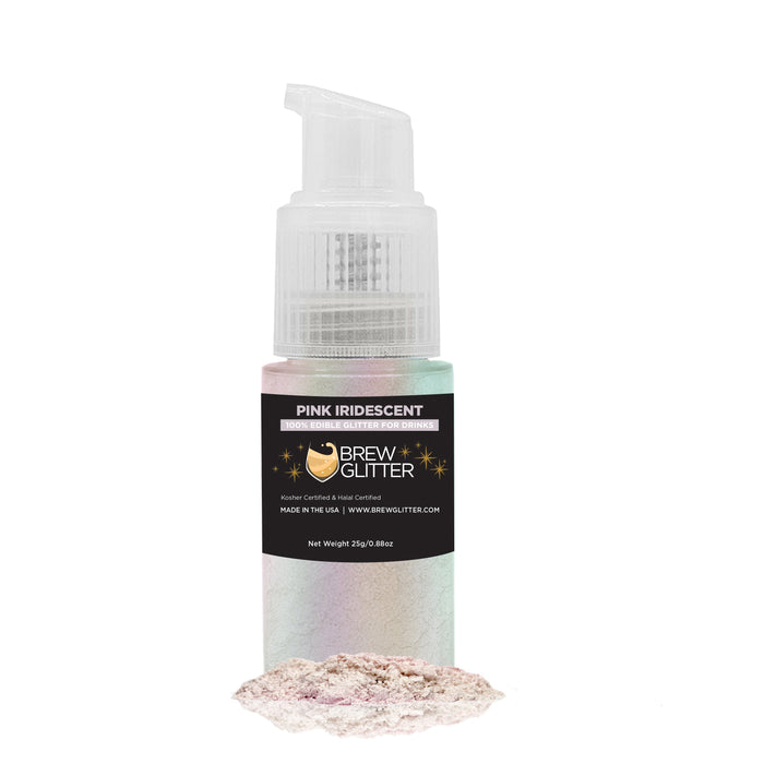 Pink Iridescent Brew Glitter Spray Pump by the Case-Brew Glitter®