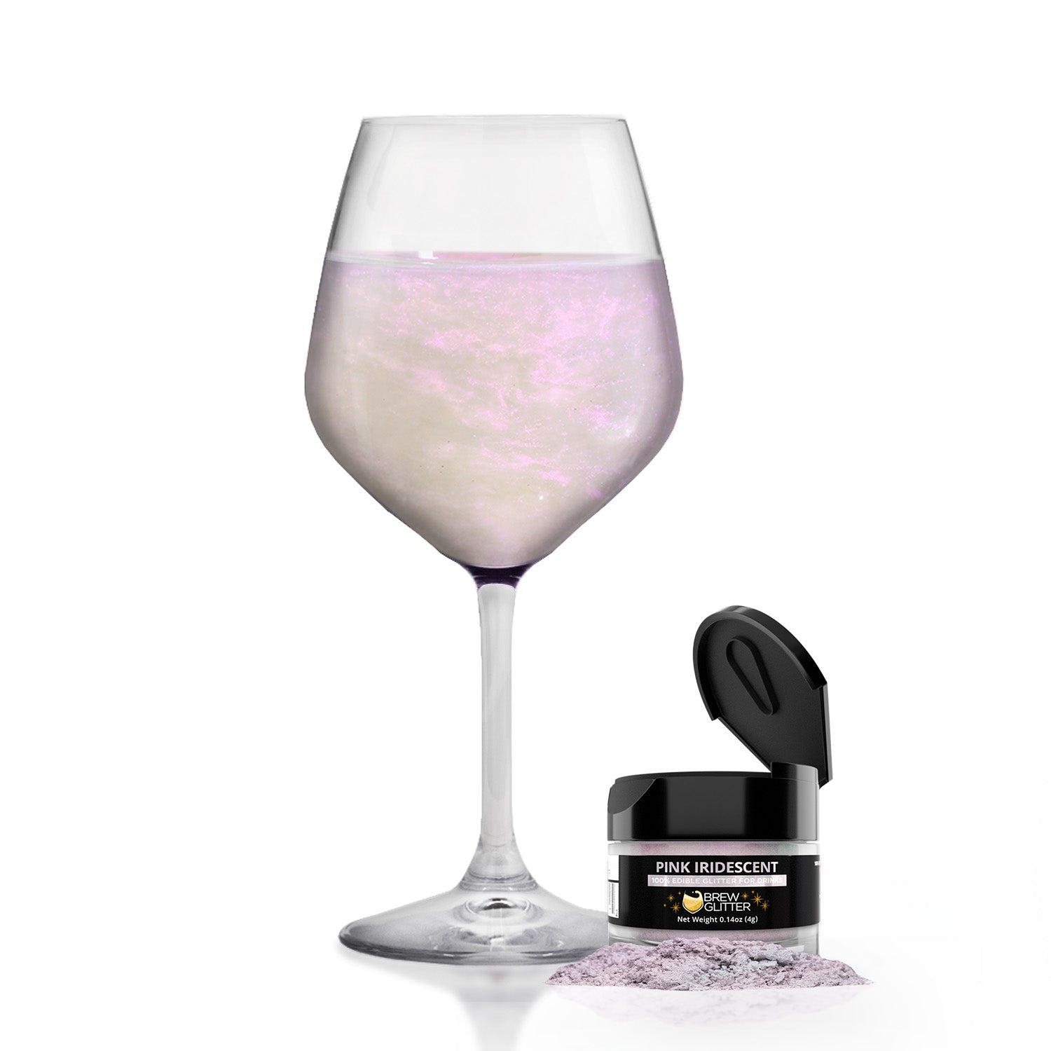 Pink Iridescent Glitter - Best Wine & Champagne Glitter-Brew Glitter®