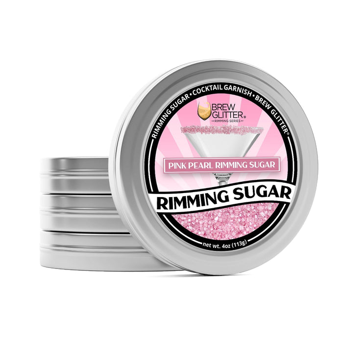 Pink Pearl Cocktail Rimming Sugar-Brew Glitter®