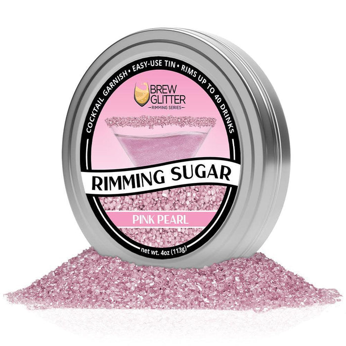 Pink Pearl Cocktail Rimming Sugar-Brew Glitter®