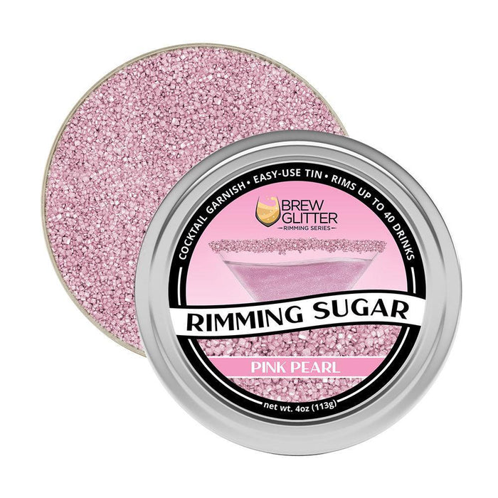 Pink Pearl Cocktail Rimming Sugar-Brew Glitter®