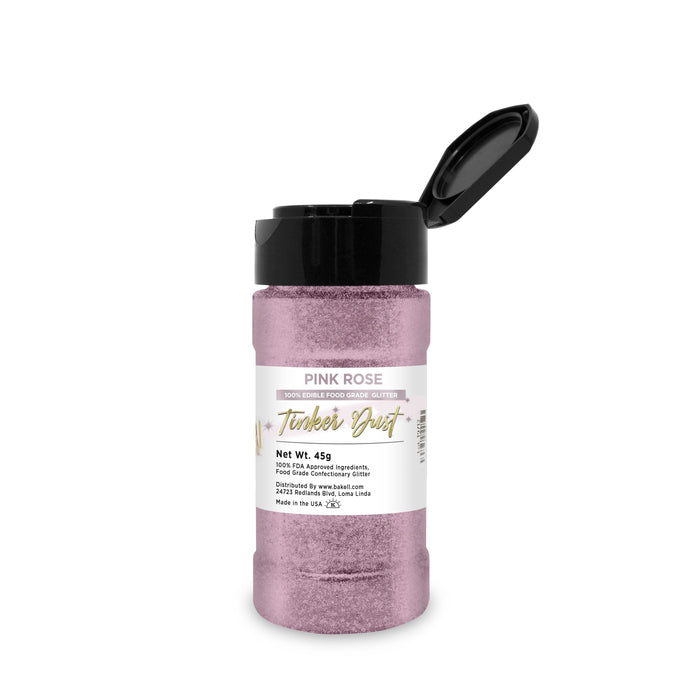 Pink Rose Tinker Dust Edible Glitter | Food Grade Glitter-Brew Glitter®