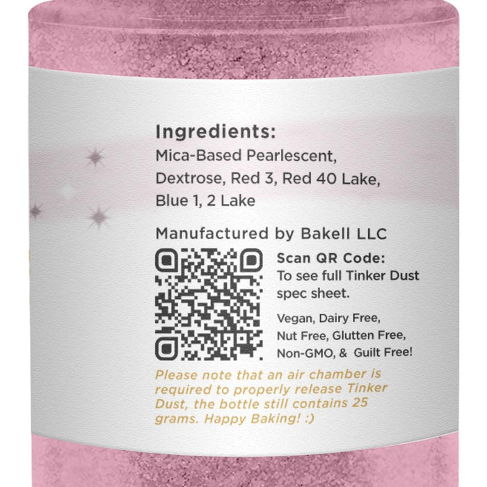 Pink Rose Tinker Dust Edible Glitter Spray Pump-Brew Glitter®