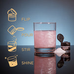 Pink Color Changing Brew Glitter® | Glitter for beer, cocktails, wine ...