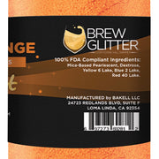 Pumpkin Orange Brew Dust by the Case-Brew Glitter®