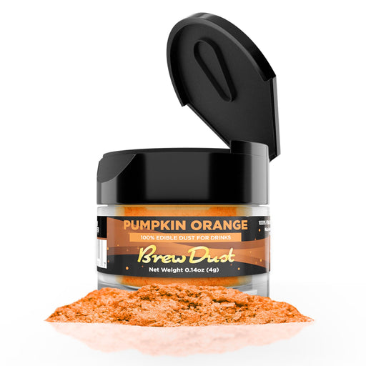 Pumpkin Orange Brew Dust by the Case | Private Label-Brew Glitter®
