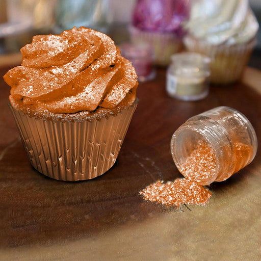 Pumpkin Orange Edible Glitter Tinker Dust | 5 Gram Jar-Brew Glitter®