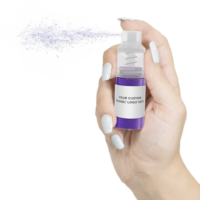 Purple Brew Glitter Mini Spray Pump by the Case | Private Label-Brew Glitter®