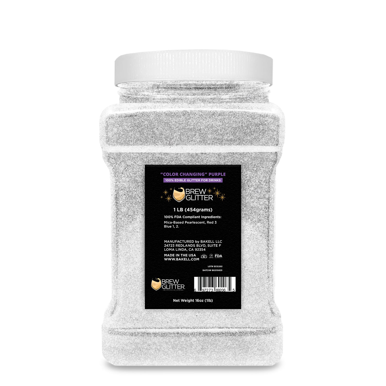 Purple Edible Color Changing Brew Glitter | Bulk Size-Brew Glitter®