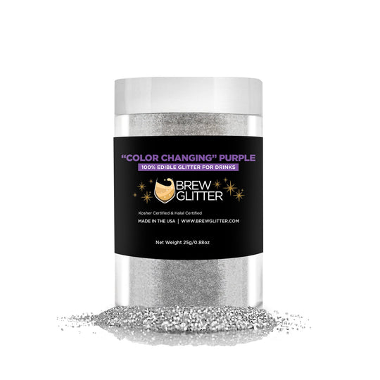 Purple Edible Color Changing Brew Glitter | Bulk Size-Brew Glitter®