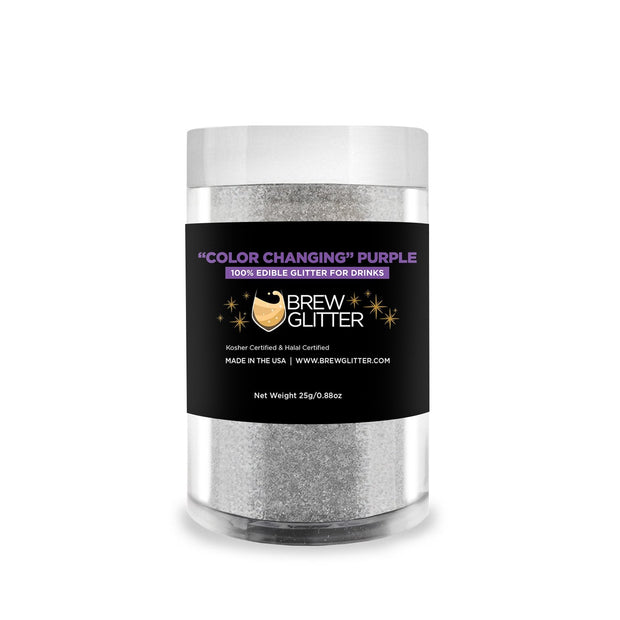 Purple Edible Color Changing Brew Glitter | Iced Tea Glitter-Brew Glitter®
