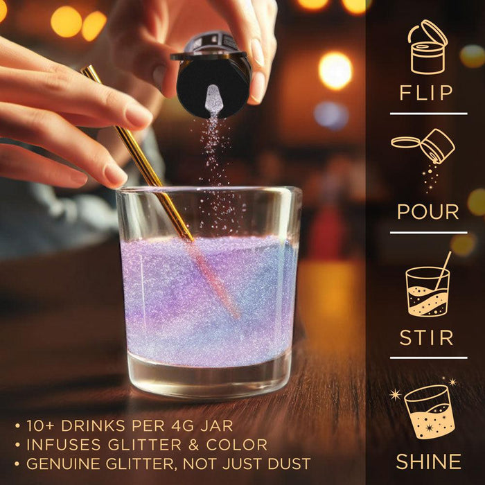 Purple Iridescent Brew Glitter by the Case-Brew Glitter®