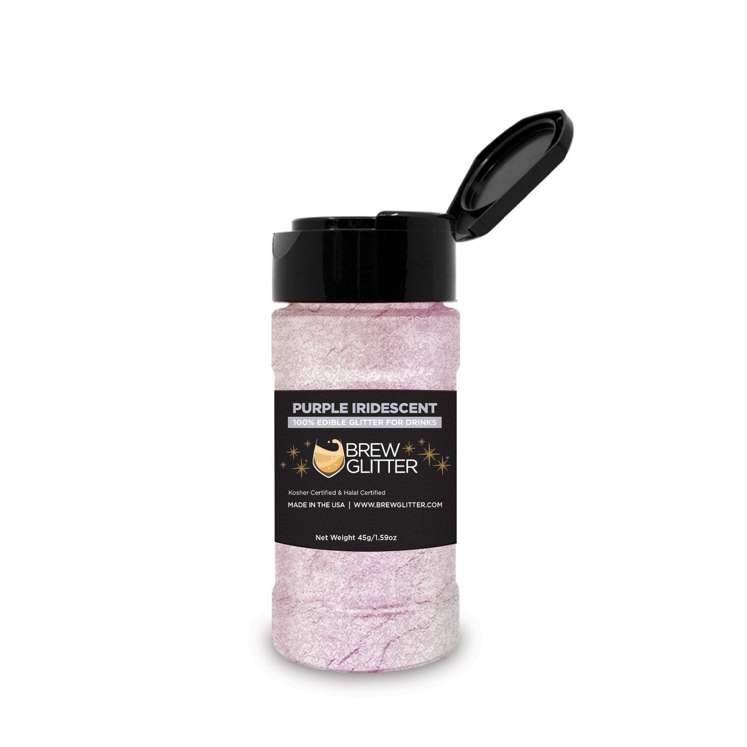 Purple Iridescent Brew Glitter | Food Grade Beverage Glitter-Brew Glitter®