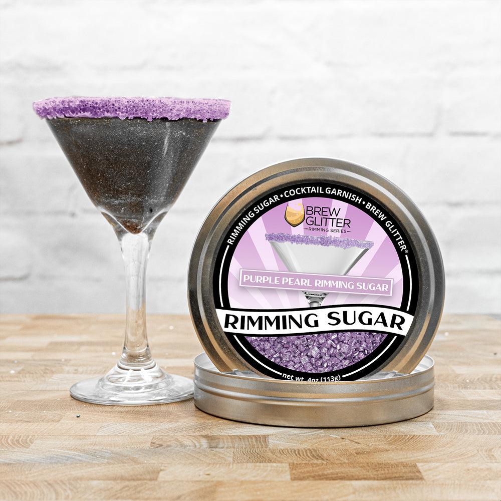 Purple Pearl Cocktail Rimming Sugar-Brew Glitter®