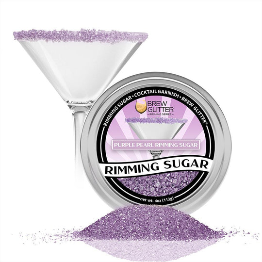 Purple Pearl Cocktail Rimming Sugar-Brew Glitter®