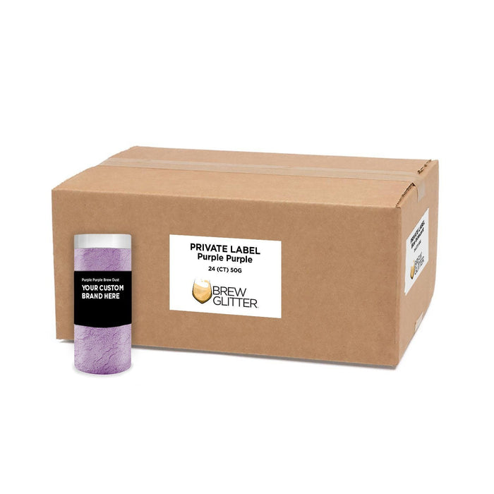 Purple-Purple Brew Dust by the Case | Private Label-Brew Glitter®