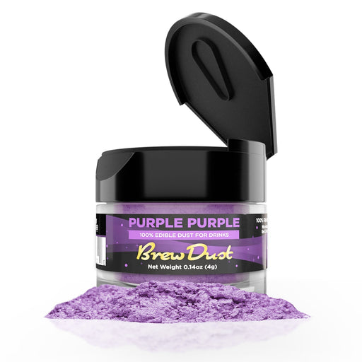 Purple Purple Edible Brew Dust | 4 Gram Jar-Brew Glitter®