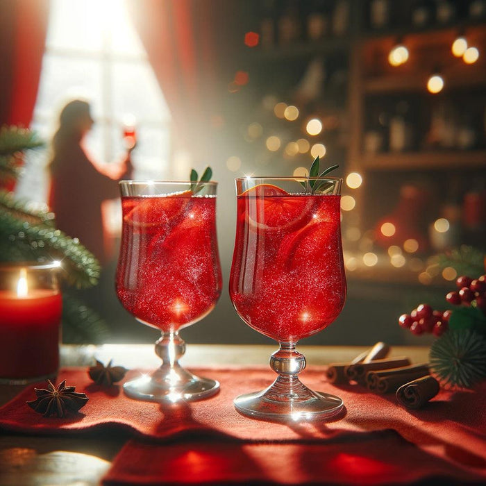 Red Brew Glitter® Necker | Wholesale-Brew Glitter®