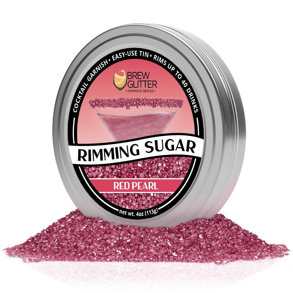 Red Pearl Cocktail Rimming Sugar-Brew Glitter®