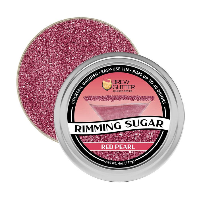 Red Pearl Cocktail Rimming Sugar-Brew Glitter®