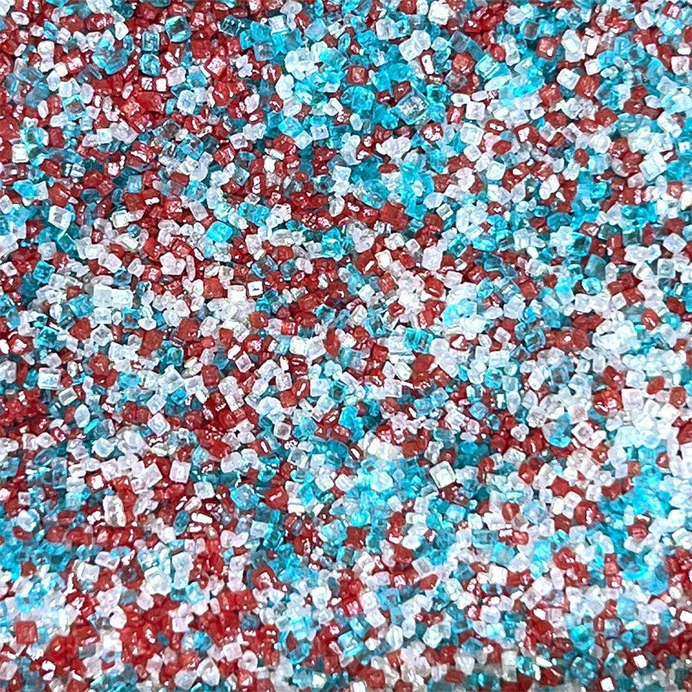 Shop Red, White & Blue Rimming Sugar - Brew Glitter — Brew Glitter®