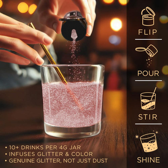 Rose Gold Brew Glitter | Bulk Sizes-Brew Glitter®