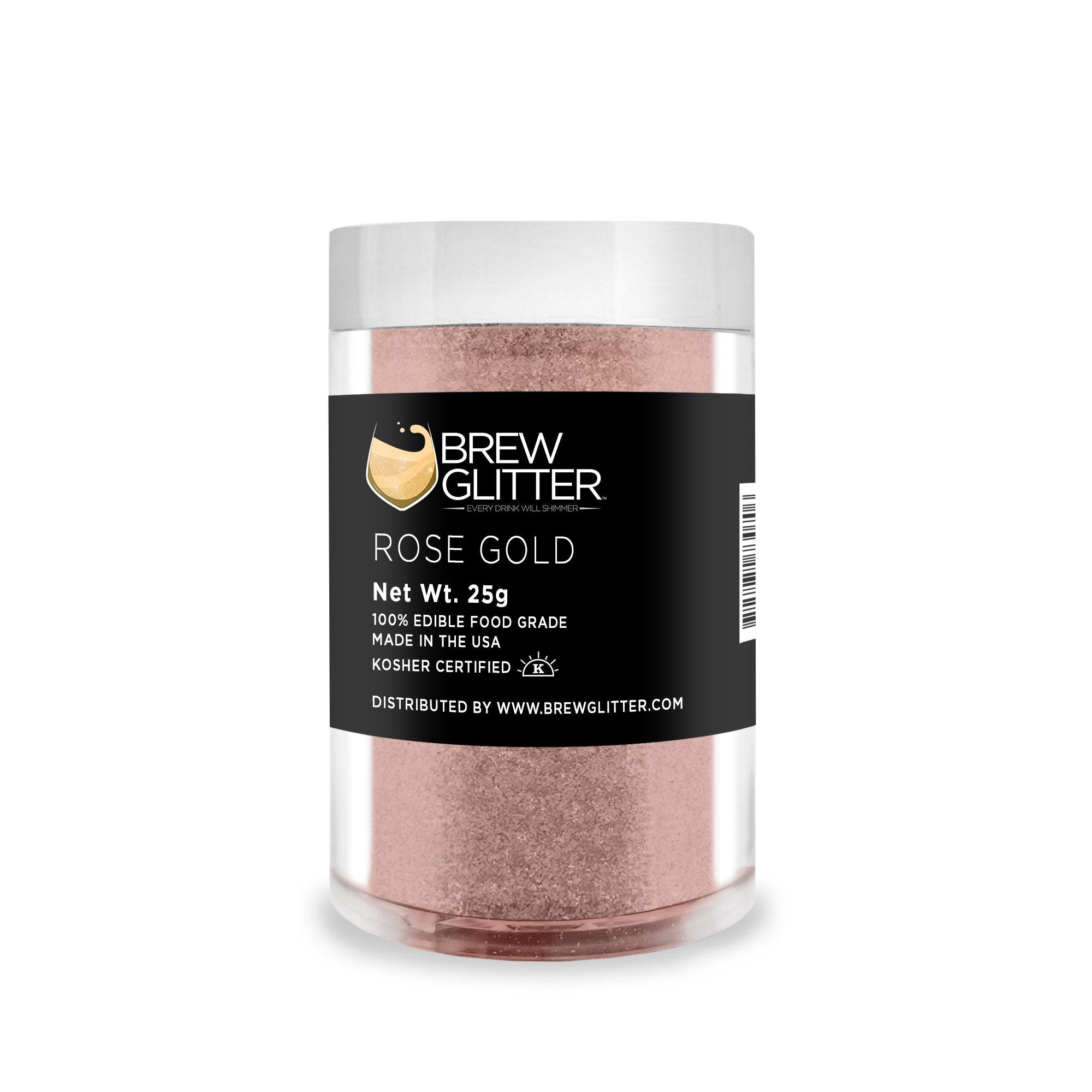 Rose Gold Brew Glitter | Food Grade Beverage Glitter-Brew Glitter®