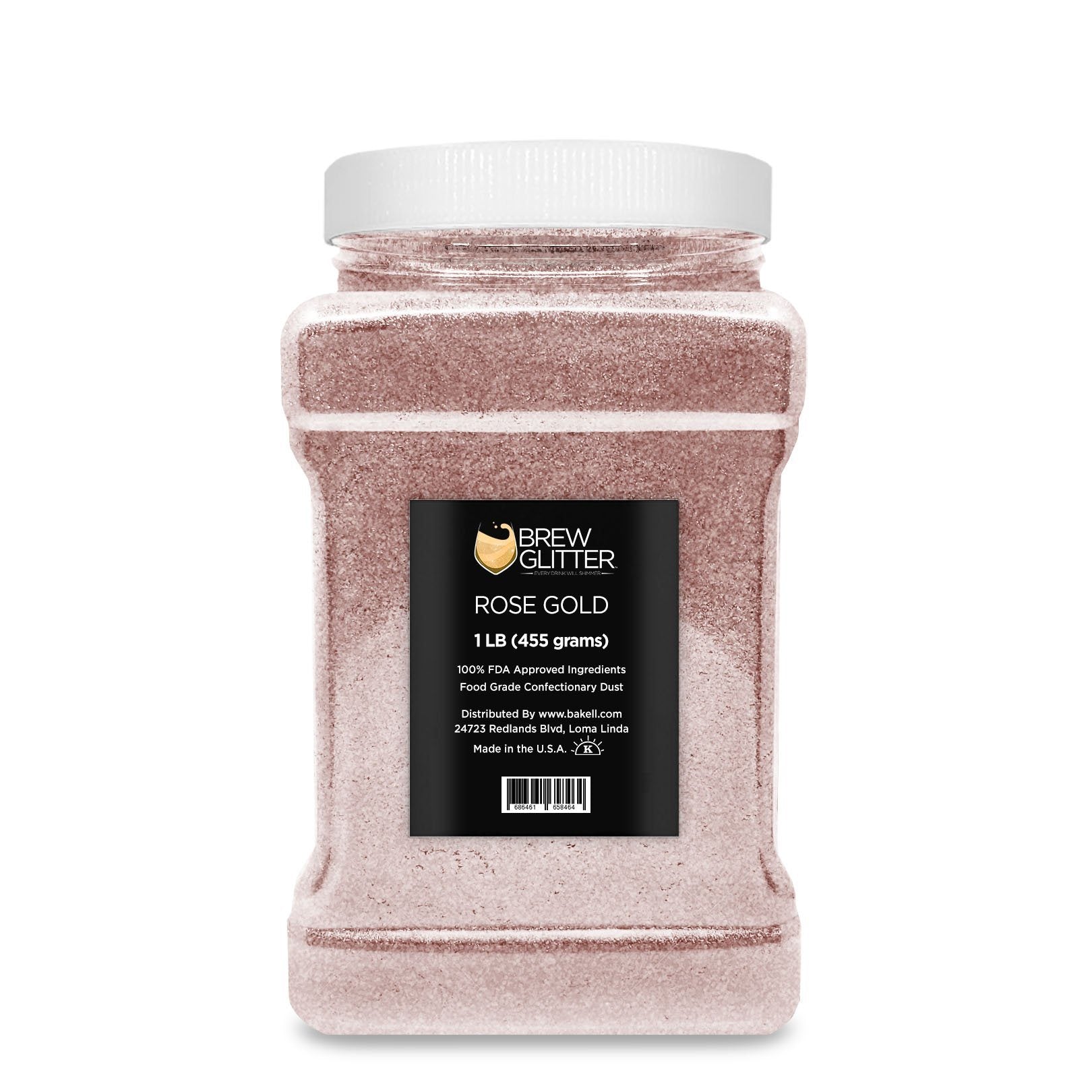 Rose Gold Brew Glitter | Food Grade Beverage Glitter-Brew Glitter®