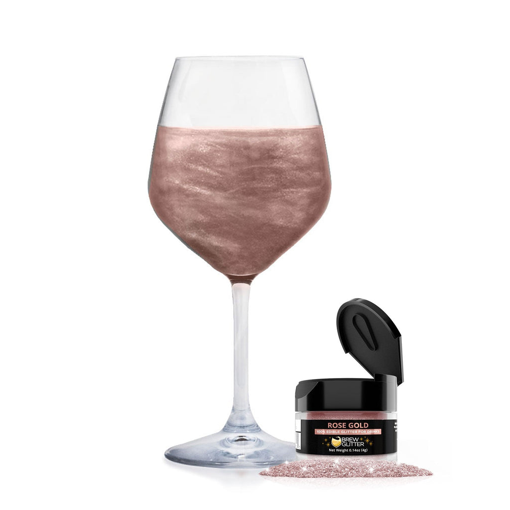 Buy Rose Gold Brew Glitter, Wine & Champagne Glitter, $$9.89 USD