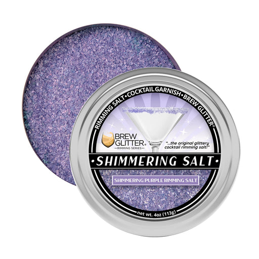 Shimmering Purple Cocktail Rimming Salt-Brew Glitter®