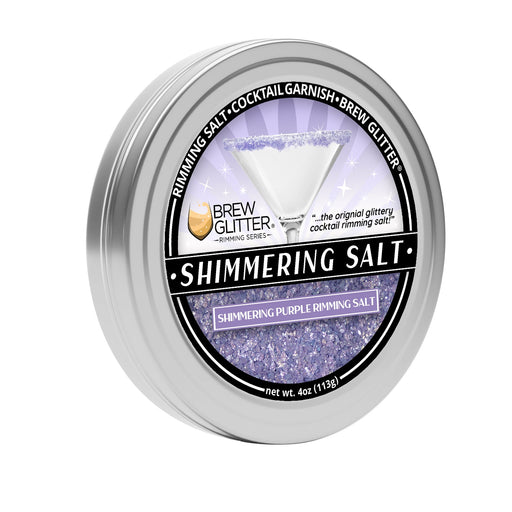 Shimmering Purple Cocktail Rimming Salt-Brew Glitter®