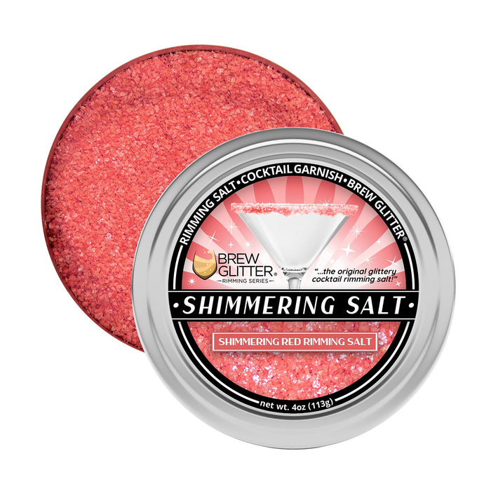 Shimmering Red Cocktail Rimming Salt-Brew Glitter®