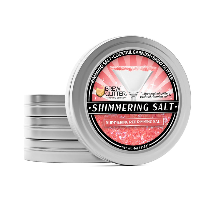 Shimmering Red Cocktail Rimming Salt-Brew Glitter®