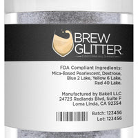 Silver Brew Glitter | Bulk Sizes-Brew Glitter®