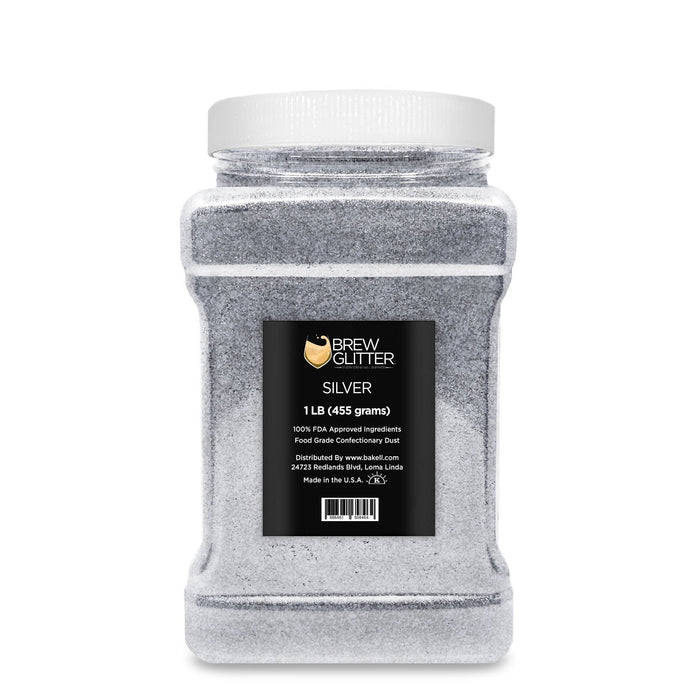 Silver Brew Glitter | Bulk Sizes-Brew Glitter®