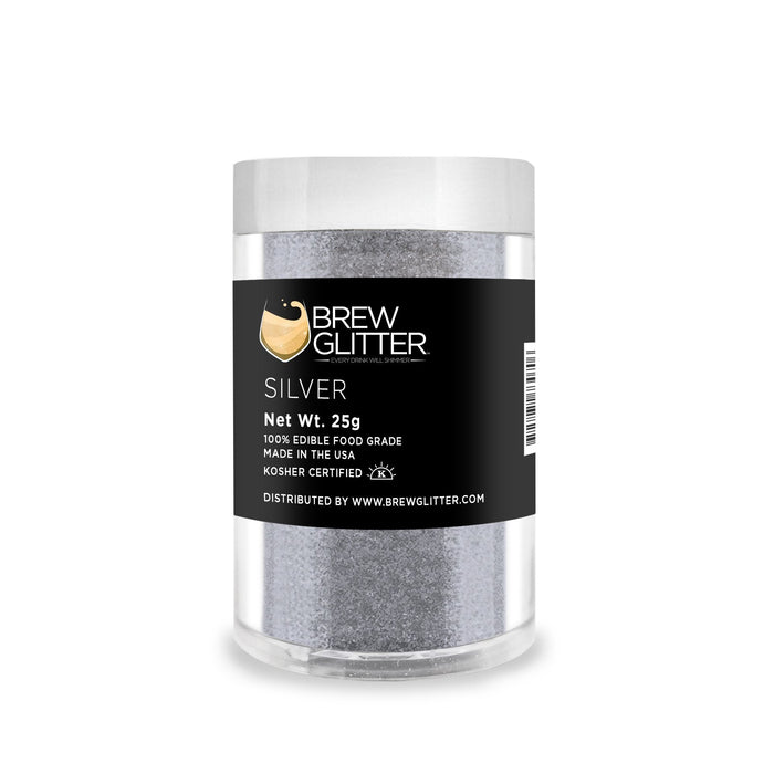 Silver Brew Glitter | Food Grade Beverage Glitter-Brew Glitter®